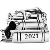 PANDORA Schulabschluss 2021 Charm aus Sterlingsilber, Kollektion Passions, 799325C00