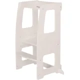 babybay Lernturm Littlefoot 3-fach höhenverstellbar 90 x 50 cm Buche lackiert beige