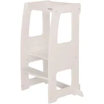babybay Lernturm Littlefoot 3-fach höhenverstellbar 90 x 50 cm Buche lackiert beige