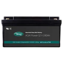 WhisperPower AGM Power Batterie 80Ah 12V