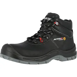 Sicherheitshochschuhe S3 "ACTIVE 500" Active - 39 - schwarz