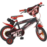 Toimsa Bikes 16 Zoll Kinder Jungen Mädchen Fahrrad Kinderfahrrad Kinderrad Vulcano - Schwarz