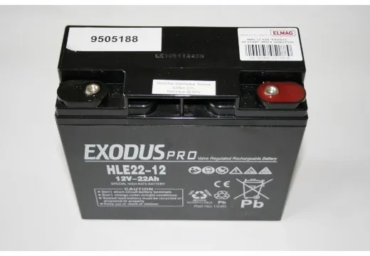 ELMAG Akku 12V / 22Ah 'EXODUS' - 9505188