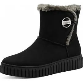 s.Oliver Bequeme Stiefeletten für Damen, Schwarz 39 EU