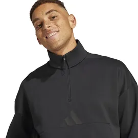 adidas Z.N.E. Halbreißverschluss-sweatshirt Black L