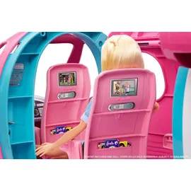 Barbie Dreamhouse Adventures Reise Traum-Flugzeug mit Puppe (blond)