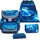 Belmil Mini-Fit Schulranzen-Set 4tlg Racing Blue Neon