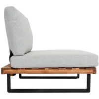 MCW Lounge-Sessel H54 hellbraun/hellgrau