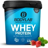 Bodylab24 Whey Protein Erdbeer Pulver 1000 g