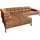 KAWOLA Ecksofa, L-Form rechts oder links Leder verschiedene Farben 321x216 cm braun