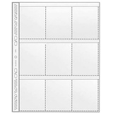 Veloflex 5349010 - Sammelhülle mit Taschen für Sammelkarten, glasklar, PP-Folie 140 my, 10 Stück