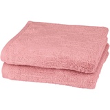 ROSS Handtuch »Premium«, (2 St.), 100% Baumwolle, rosa