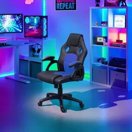 Tectake Mike schwarz/blau