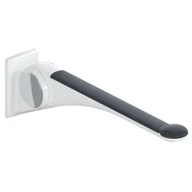 Hewi 802 LifeSystem Stützklappgriff Wandstützgriff weiß hochglanz/anthrazit matt