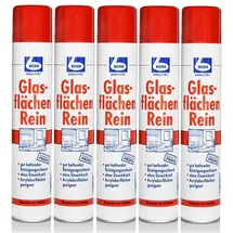 Dr. Becher GmbH 5x Dr. Becher Glasflächen Reiniger 500ml Sprühdose