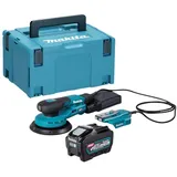 Makita BO 004 CGT101 Akku Exzenterschleifer 40 V max. 150 mm 3,0 mm Hub Brushless + 1x Akku 5,0 Ah + Makpac - ohne Ladegerät