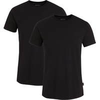 Jockey T-Shirt aus Baumwolle im 2er-Pack, black, L