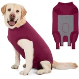 Cyponpy Hundebody Nach Op Body Hund Nach Kastration Hündin Rüde Leckschutz Hundebody Operationsbody Hund Op Anzug Anti Leck Medizinischer Body Wundschutzanzüge für Hunde Einteiler Medical Pets Shirt