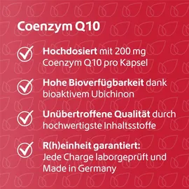 r(h)ein nutrition & health gmbh Coenzym Q10 200 mg vegan Kapseln