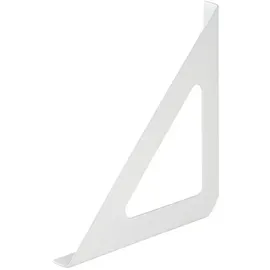 Masidef Dolle Regalträger Tri 19 x 19 cm weiß Metall Wandregal