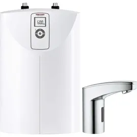 Stiebel Eltron Stiebel Eltron, SNE 5 t ECO + WSN 10 Kleinspeicher, mit Sensorarmatur, 2kW, stufenlos, antitropf, weiß (238823)