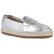 VAN HILL Damen Espadrilles in Silber