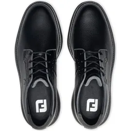 FootJoy Traditions Blucher Herren Golfschuhe Schwarz, - 43