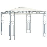 DOTMALL Pavillon Gartenzelt mit 100% Polyester Dach,Metall Gestell,300 x 300 cm