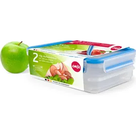 Emsa Aufschnittbox-Set CLIP CLOSE 2-teilig 0,6 l