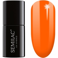 Semilac UV Nagellack Hybrid 566 Neon Orange 7ml