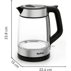 Tefal KI6058 1,7 l Schwarz