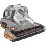 Jigoo Matratzenreinigungsgerät T600 Milbensauger Anti-Milben-Staubsauger, 700 W, 99,99 % Staubmilbenentfernung mit Aroma-Diffusionssystem grau