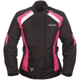 Modeka Janika Textiljacke Damen - Schwarz/Pink - 44