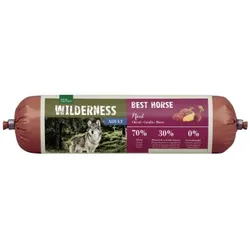 REAL NATURE WILDERNESS Wurst Adult Best Horse - Pferd mit Süßkartoffel & Rote Bete 12x800 g