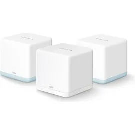 Mercusys Halo H32G Ac1200 Dualband-WLAN-5-Gigabit-Mesh-System (3 Einheiten)