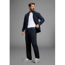 MAN'S WORLD Cargohose Klassisch Blau 68