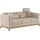 Home Affaire 3-Sitzer HOME AFFAIRE "Viva", beige, B:213cm H:84cm T:93cm, 100% Polyester, Sofas, mit Holzrahmen aus Eiche