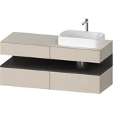 Duravit Waschtischunterschrank wandhängend „Qatego“ 140 × 60 × 55 cm