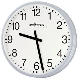 Peweta Funk-Wanduhr 52 cm DCF77 bunt