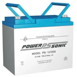 Powersonic PS 121000 12V 100Ah Blei-Vlies Akku AGM VRLA