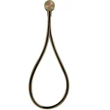 GESSI HI-FI Wandanschlussbogen Warm Bronze gebürstet