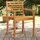 vidaXL Gartenstuhl 59 x 55 x 85 cm braun 4 St.