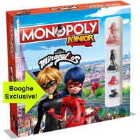 Miraculous Marienkäfer & Cat Noir Monopoly Junior Spaß Kinder Brettspiel