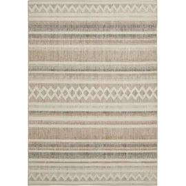 LUXOR LIVING Crosby Teppich 60 x 110 cm Beige/Grau/Weiß