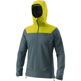Dynafit Dynafit, Ridge Gore-Tex Kapuzenjacke grau gelb - L