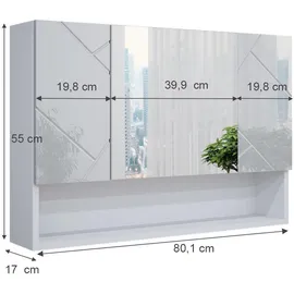 Vicco Irma 80,1 cm weiß