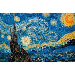 Piatnik Puzzle Vincent van Gogh, Sternennacht, 1000 Puzzleteile