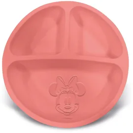 Stor - Minnie Mouse - Unterteilter Silikonteller für Kleinkinder - Neu & OVP