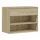 vidaXL Schuhbank 60 x 30 x 45 cm braun / braun