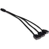 Alphacool KAB Alphacool Y-Splitter aRGB 3-Pin auf 3x 3-Pin 15cm Modding Beleuchtung